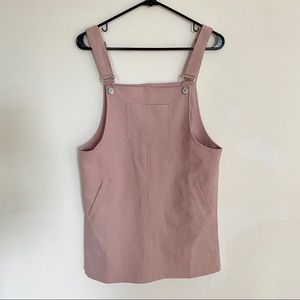 Mini overalls dress